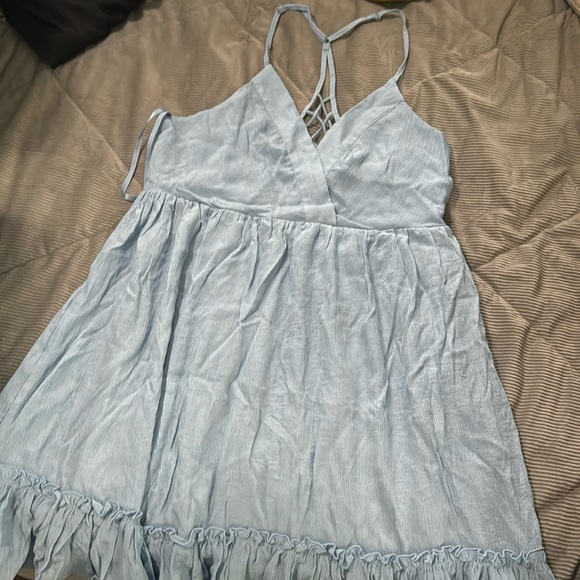 new in Dresses & Skirts - Sky Blue Strappy Dress